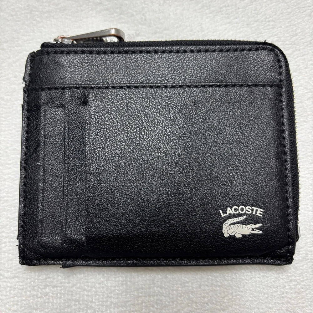 Lacoste FG Sportswear Men’s Card Holder with Zipper Compartment